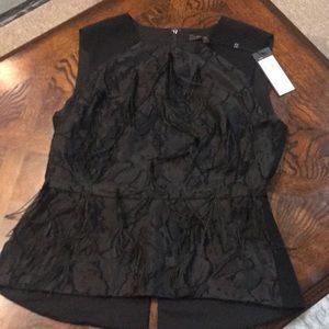 A Peplum BCBG MAXAZRIA Top